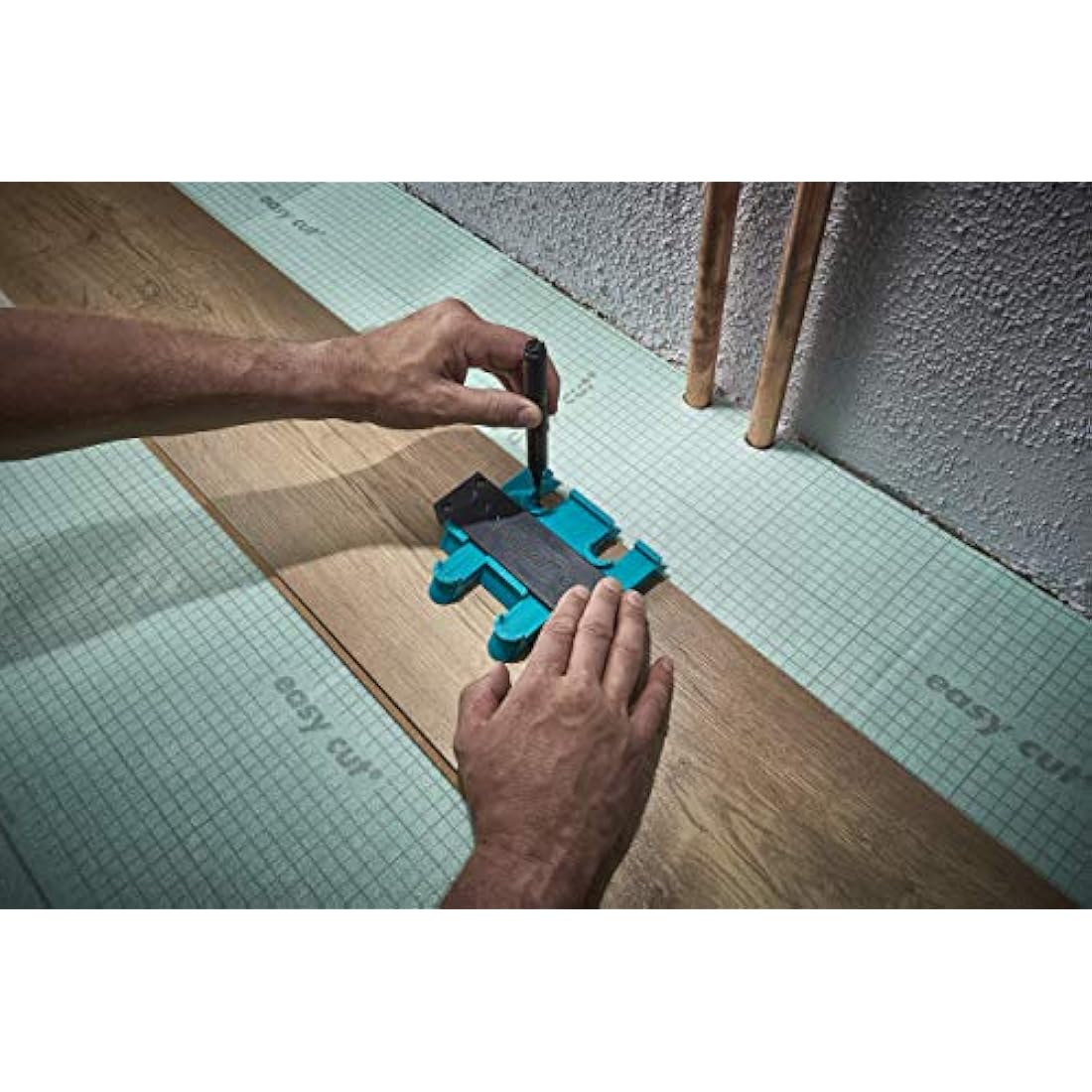 Wolfcraft Laminate Flooring Installation Kit with Contour Gauge