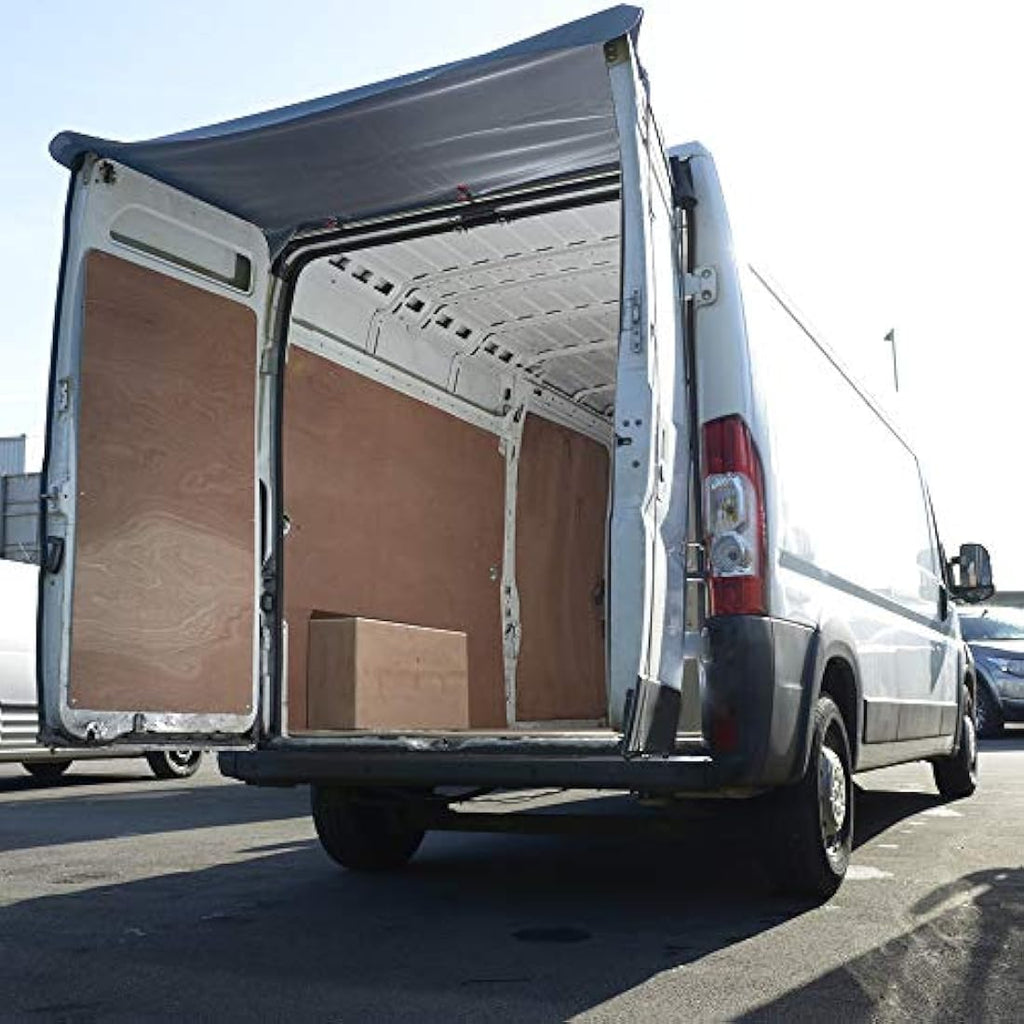 UK Custom Covers Tailored Rear Barn Door Awning Cover - Iveco Daily