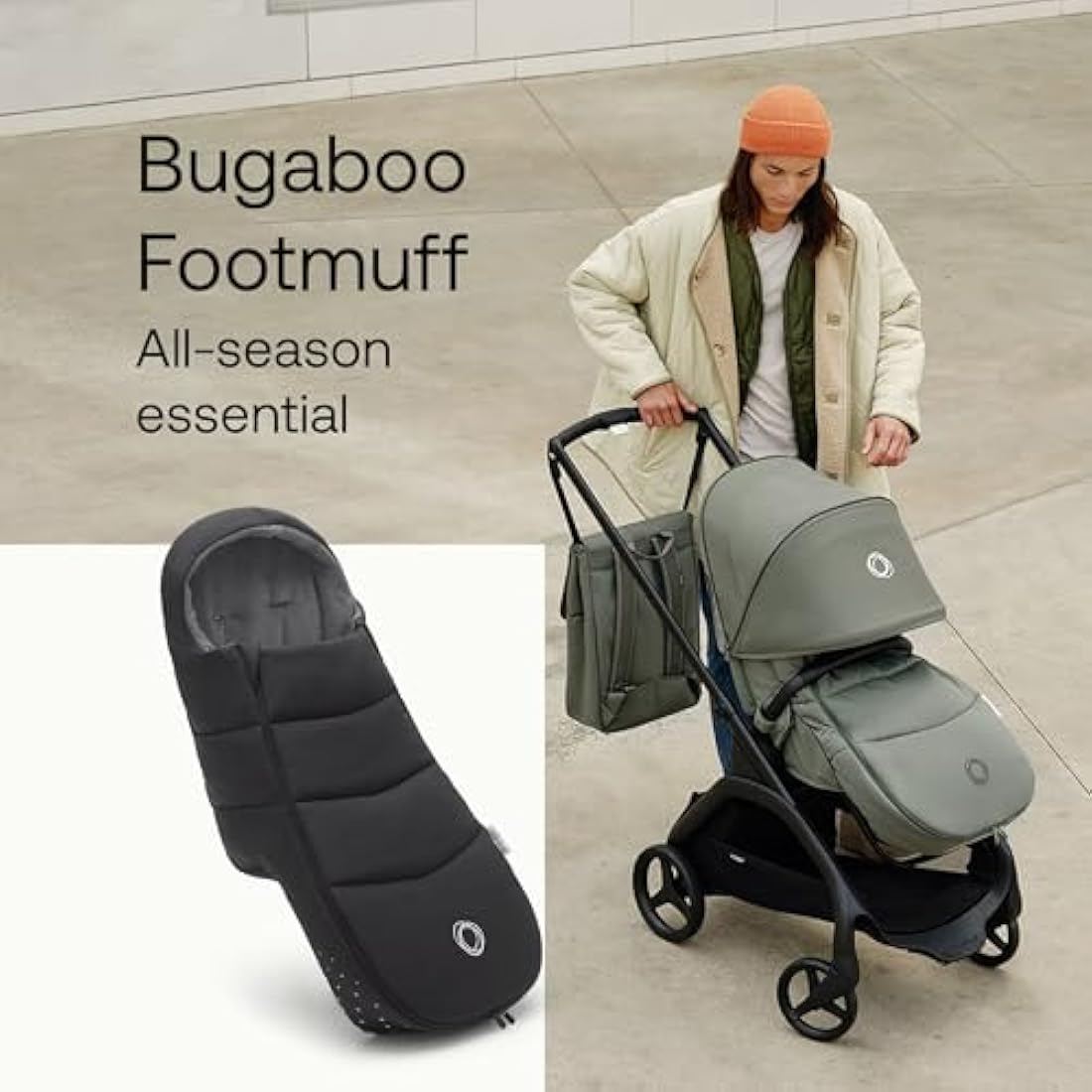 Bugaboo Chancelière – Chancelière de Poussette Chaude et Respirante