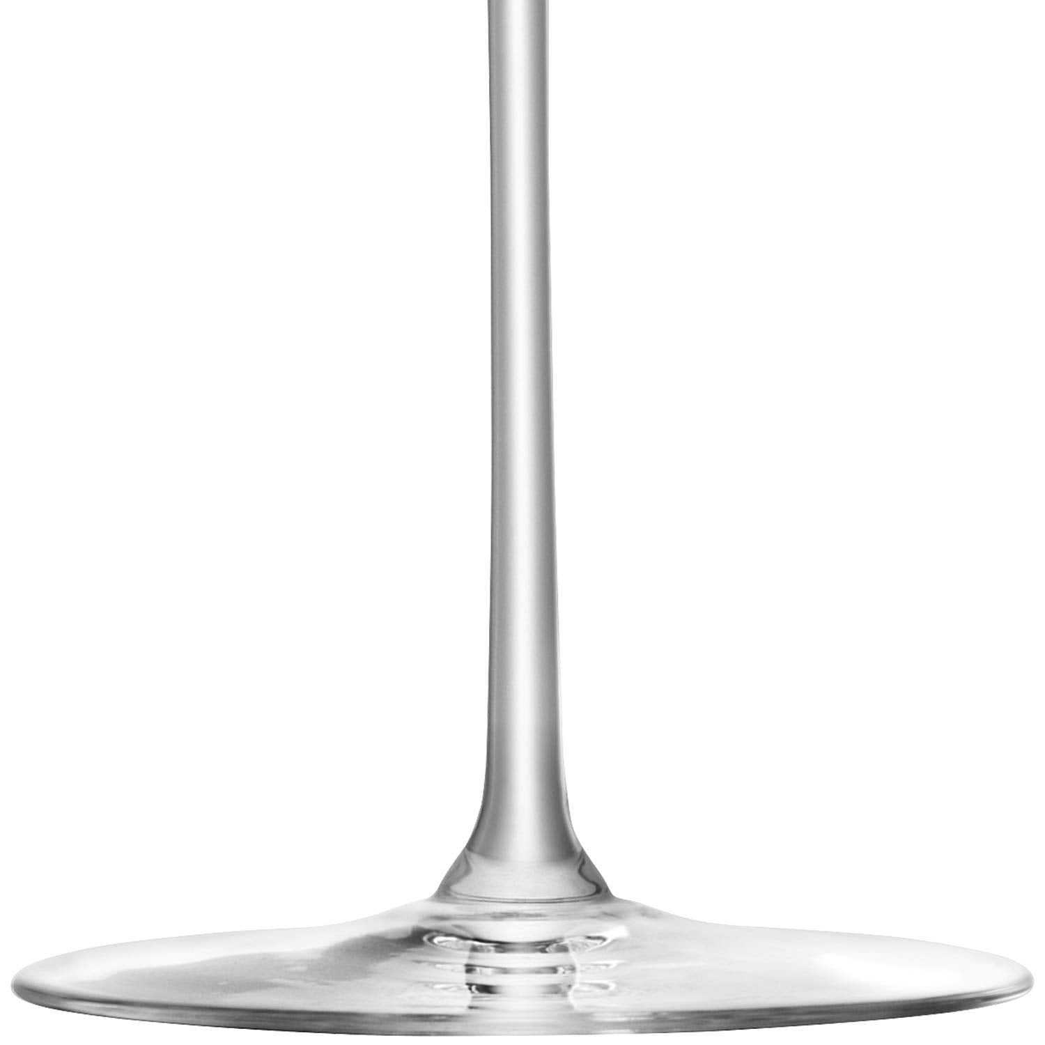 LSA International Borough Cocktail Saucer Glasses - 240ml Clear - Set of 4