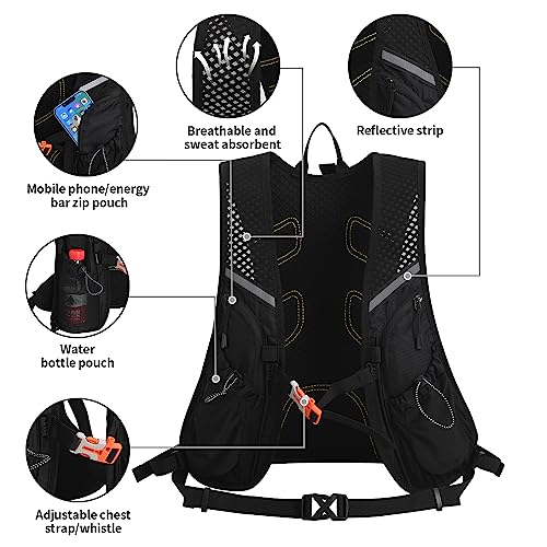 BBAIYULE Hydration Pack with 2L Water Bladder – Lightweight Cycling Backpack
