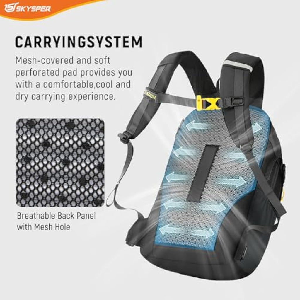 SKYSPER 20L Hiking Backpack | Lightweight Water-Resistant Travel Daypack