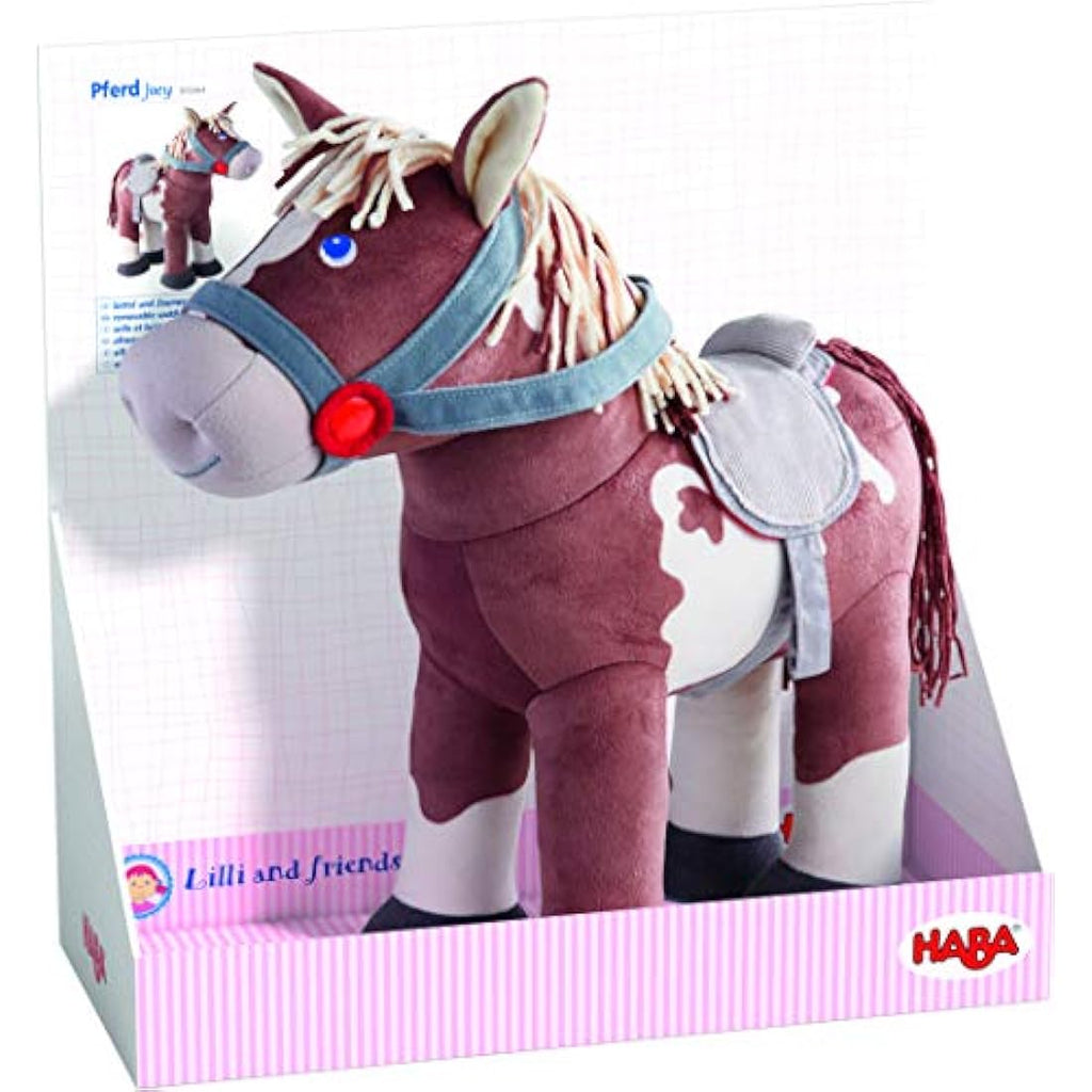 HABA Horse Joey Plush Toy – 35cm Stuffed Animal Doll Accessory