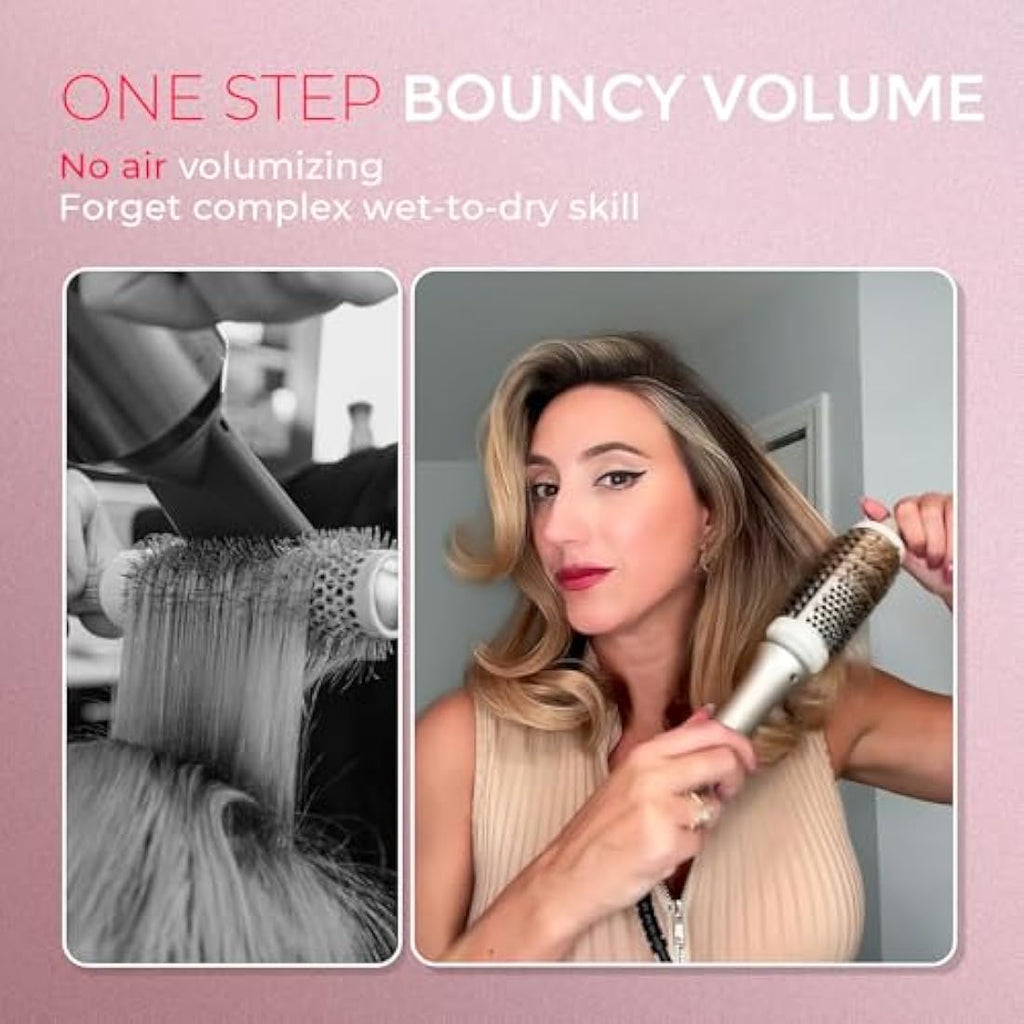 TYMO Thermal Brush – 1.7 Inch Ceramic Heated Round Brush for Blowouts