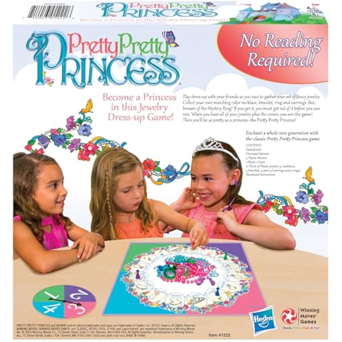 Pretty Pretty Princess Jewelry Dress-Up Game by Winning Moves Games