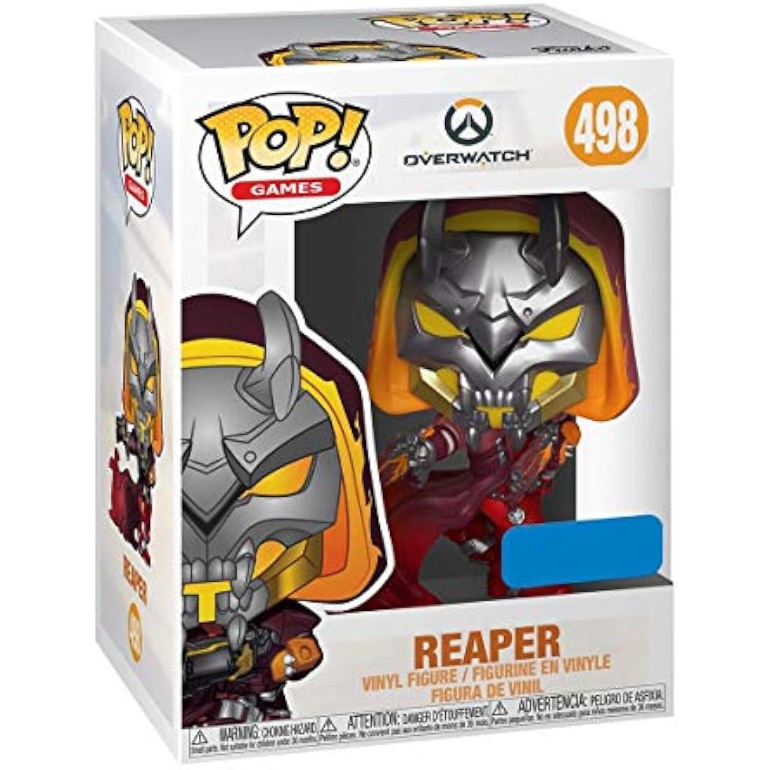 Funko Pop! Overwatch Reaper Hellfire Exclusive 3.75" Vinyl Action Figure