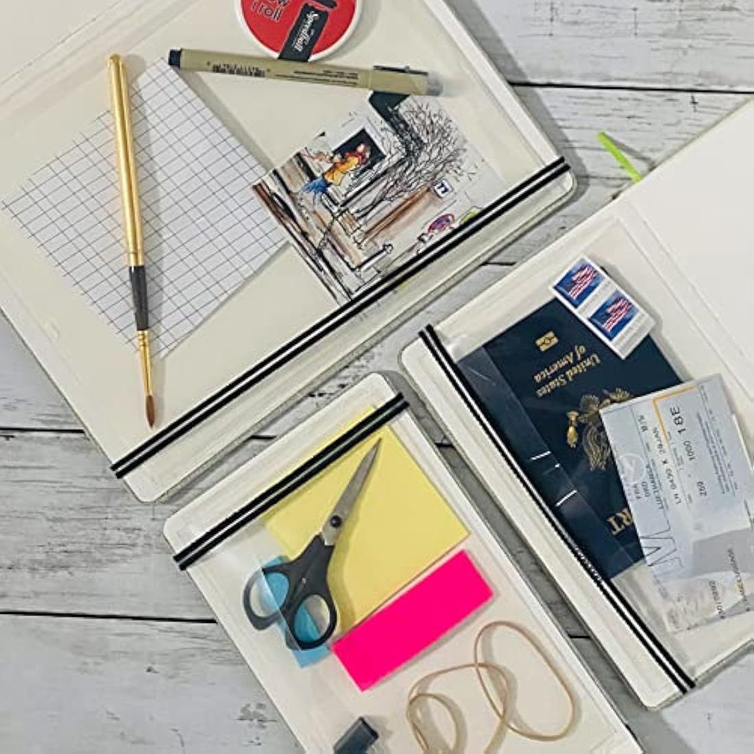 Speedball Watercolour Journal – 300gsm Linen Grand Portrait Sketchbook