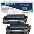 LCL 26X CF226X High Yield Black Toner Cartridge for HP LaserJet Pro M402 (2-Pack)