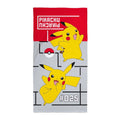 Pokemon Kids Bath Towel – 100% Cotton Terry – 70 x 140 cm Beach Towel