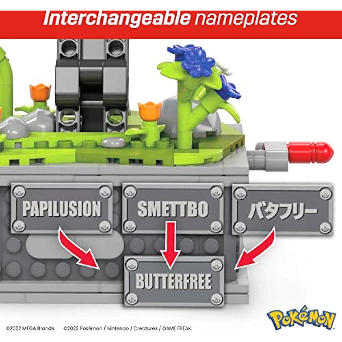 Mega Pokémon Smettbo Beweglicher Bausatz – Sammlerstück Display Modell