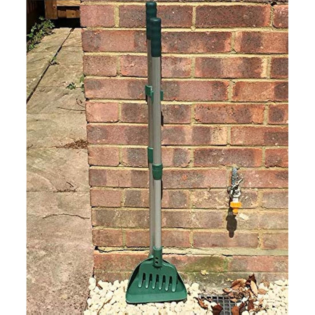 MDC Long Handled Pooper Scooper – No-Bend Dog Waste Rake and Scoop