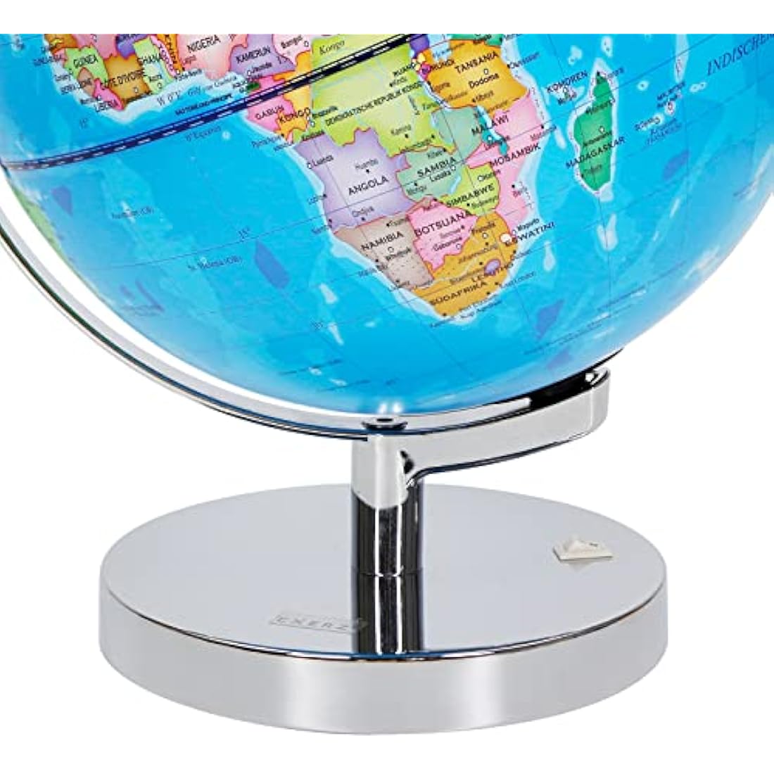 23cm Illuminated LED World Globe – Constellation Map