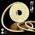 SUCIKORIO 5m Neon LED Strip Light – 4000K Waterproof IP65 Rope Light