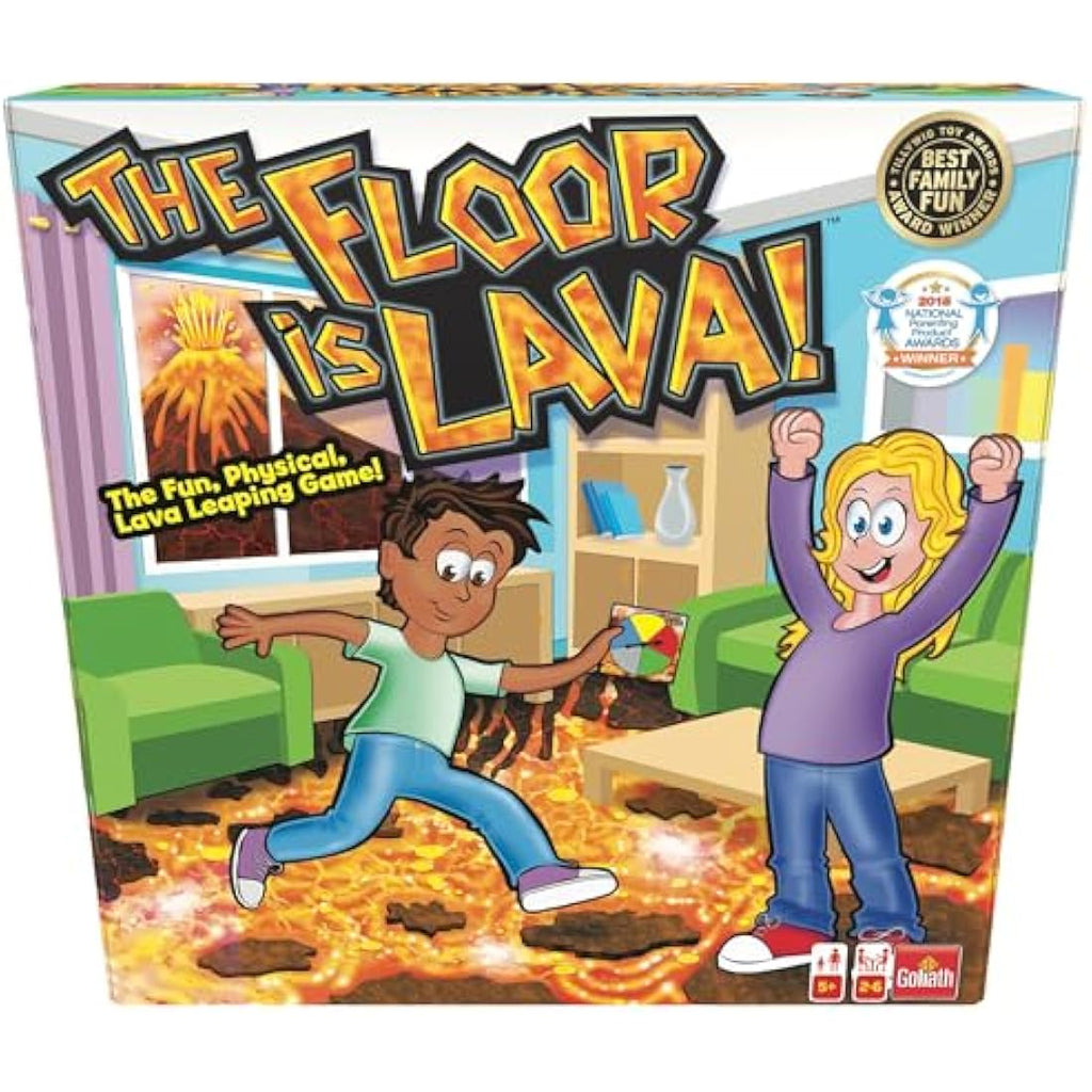 The Floor is Lava! Game by  – Active Family Party Game for Kids