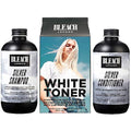 Bleach London Silver Shampoo, Conditioner & White Toner Hair Kit