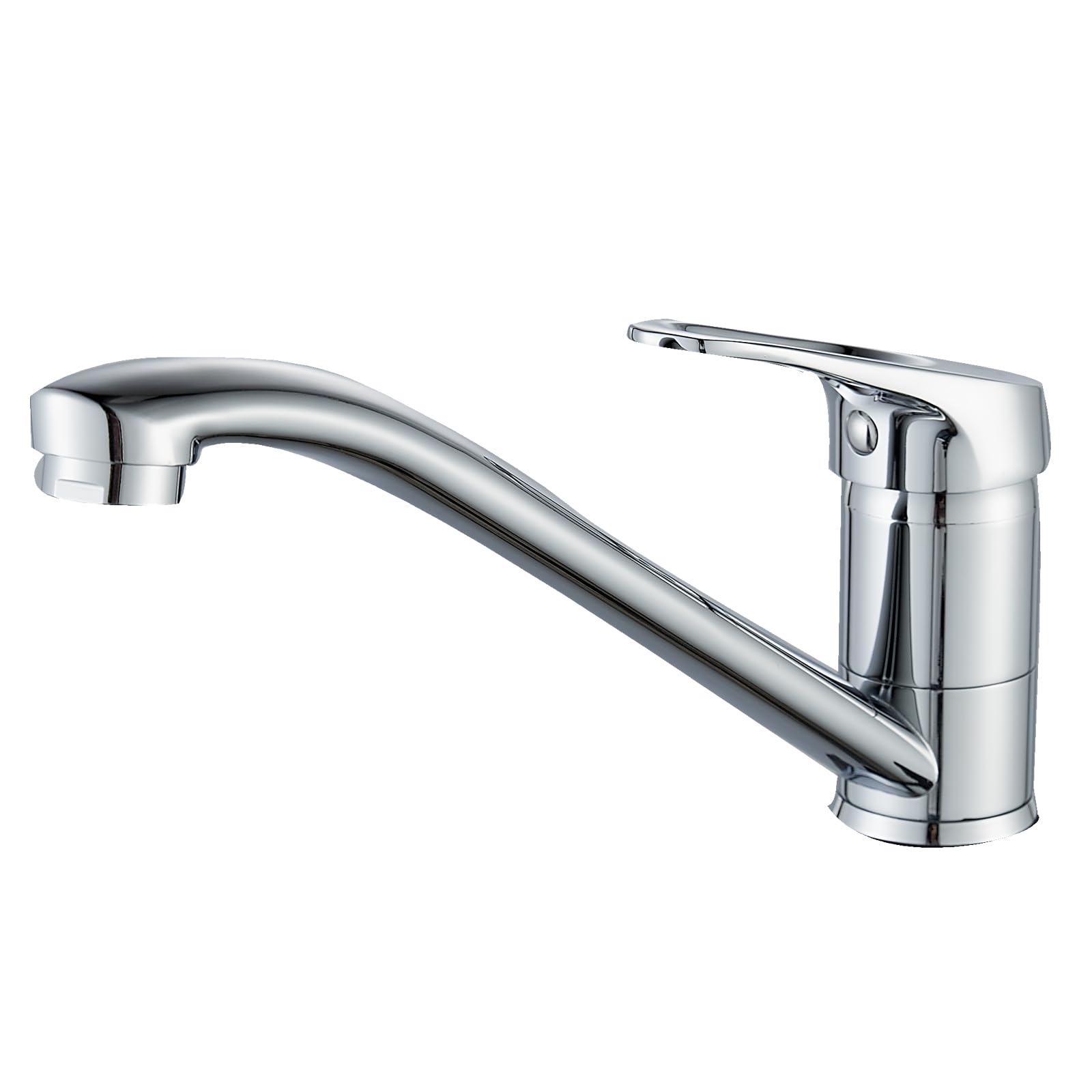 BELZ Kitchen Mixer Tap | Chrome Brass Swivel Spout Faucet for RV & Home