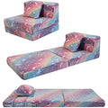 MeMoreCool Glow in The Dark Kids Sofa Bed – Modular Unicorn Play Couch