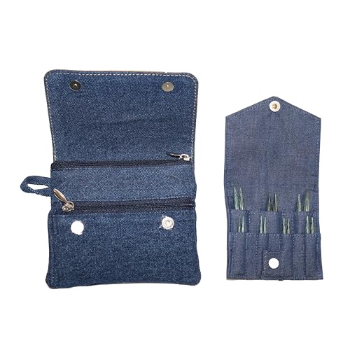 KnitPro Indigo Wood Mini Interchangeable Needle Set - 3.00mm to 6.00mm