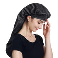 Extra Large Satin Bonnet – Silk Sleep Cap for Braids & Locs