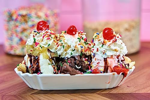 Sephra Rainbow Sprinkles – 1kg Multicoloured Sugar Strands for Baking