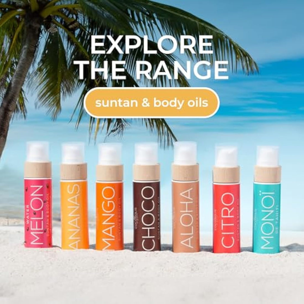 COCOSOLIS CHOCO Tanning Accelerator – Organic Oil with Vitamin E