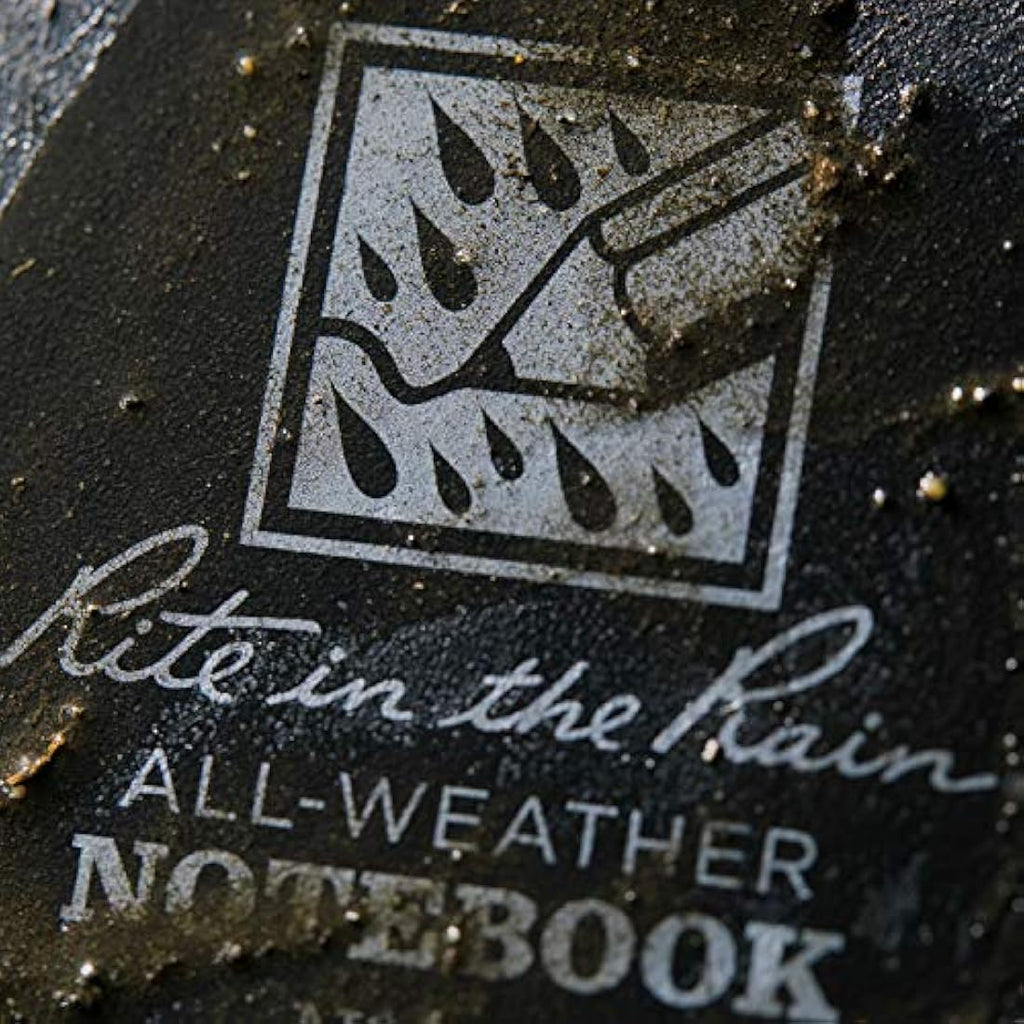 Rite in the Rain Waterproof Notebook – 4x6 Top Spiral All-Weather Grey