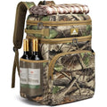 Laripwit Insulated Cooler Backpack | 54 Can Leak-Proof Camo Picnic Bag