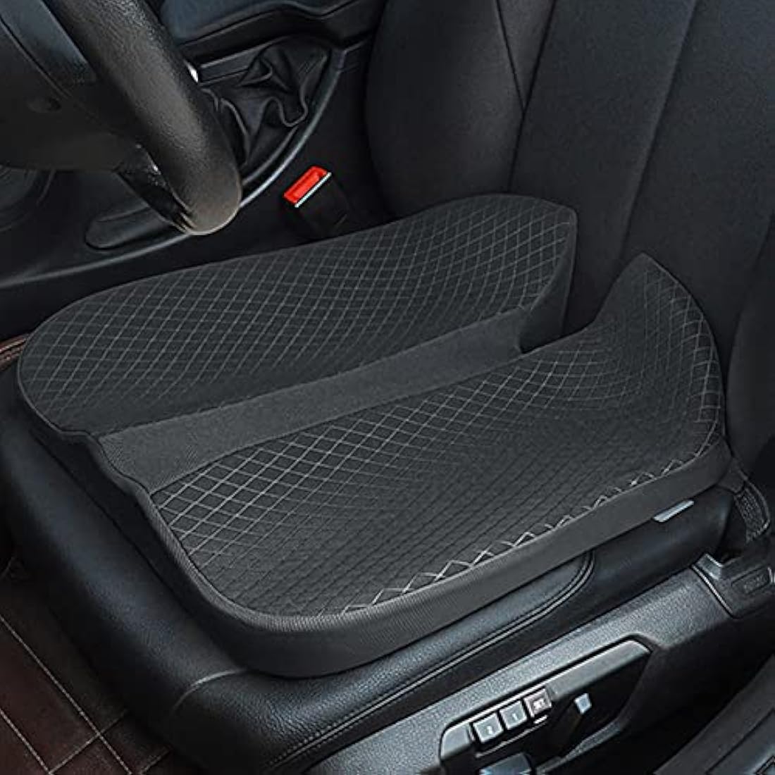 MargGona Memory Foam Seat Cushion – Orthopedic Coccyx Support for Car & Office