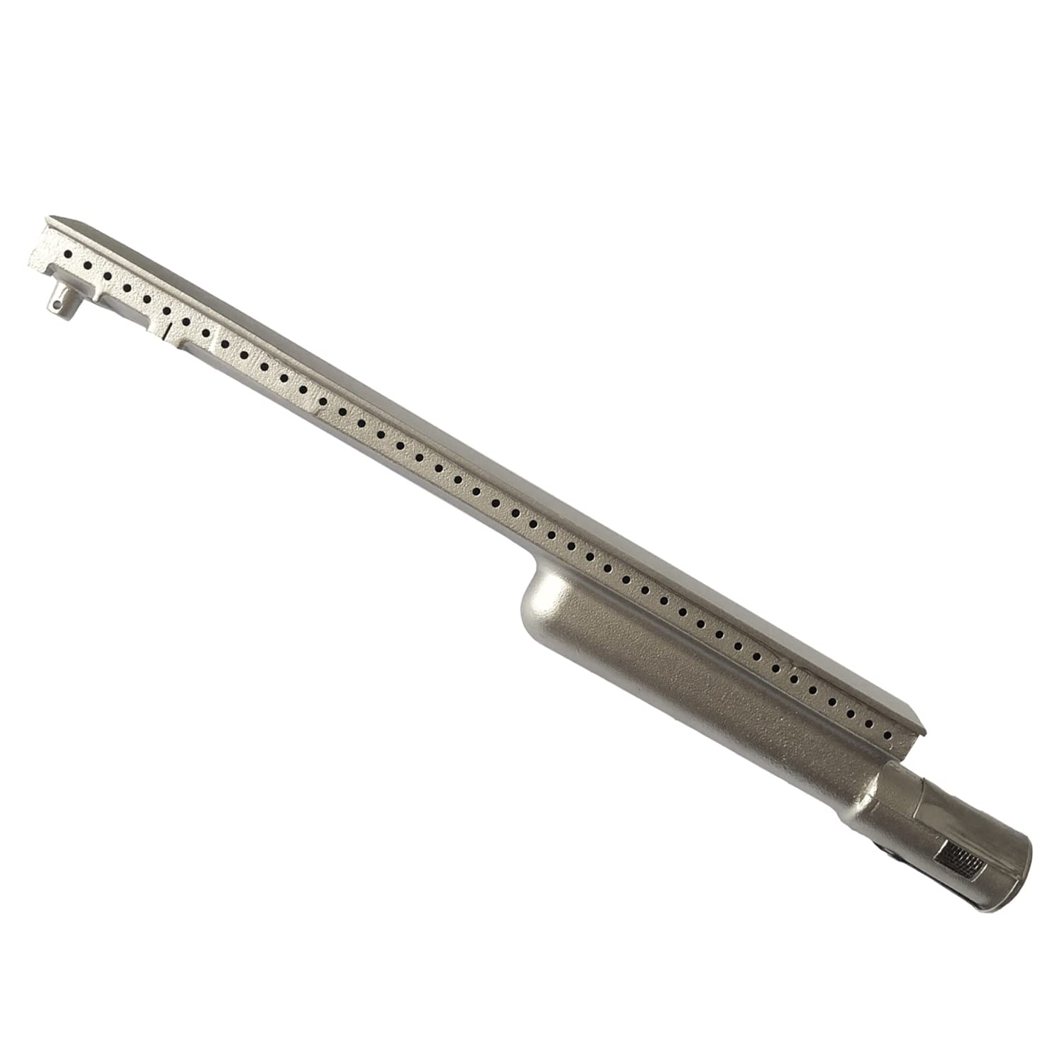 GRILLJOB Heavy Duty Cast Stainless Steel 304 BBQ Burner Replacement, 16-1/8"