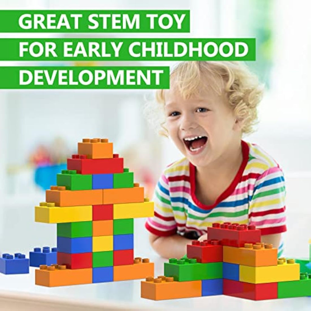 Jolof Store 150PCS Big Building Blocks | Duplo Compatible Bricks for Kids