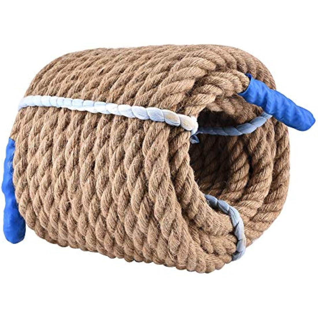 Alomejor 20m Natural Jute Rope – 20mm Heavy Duty Tug-of-War Twine