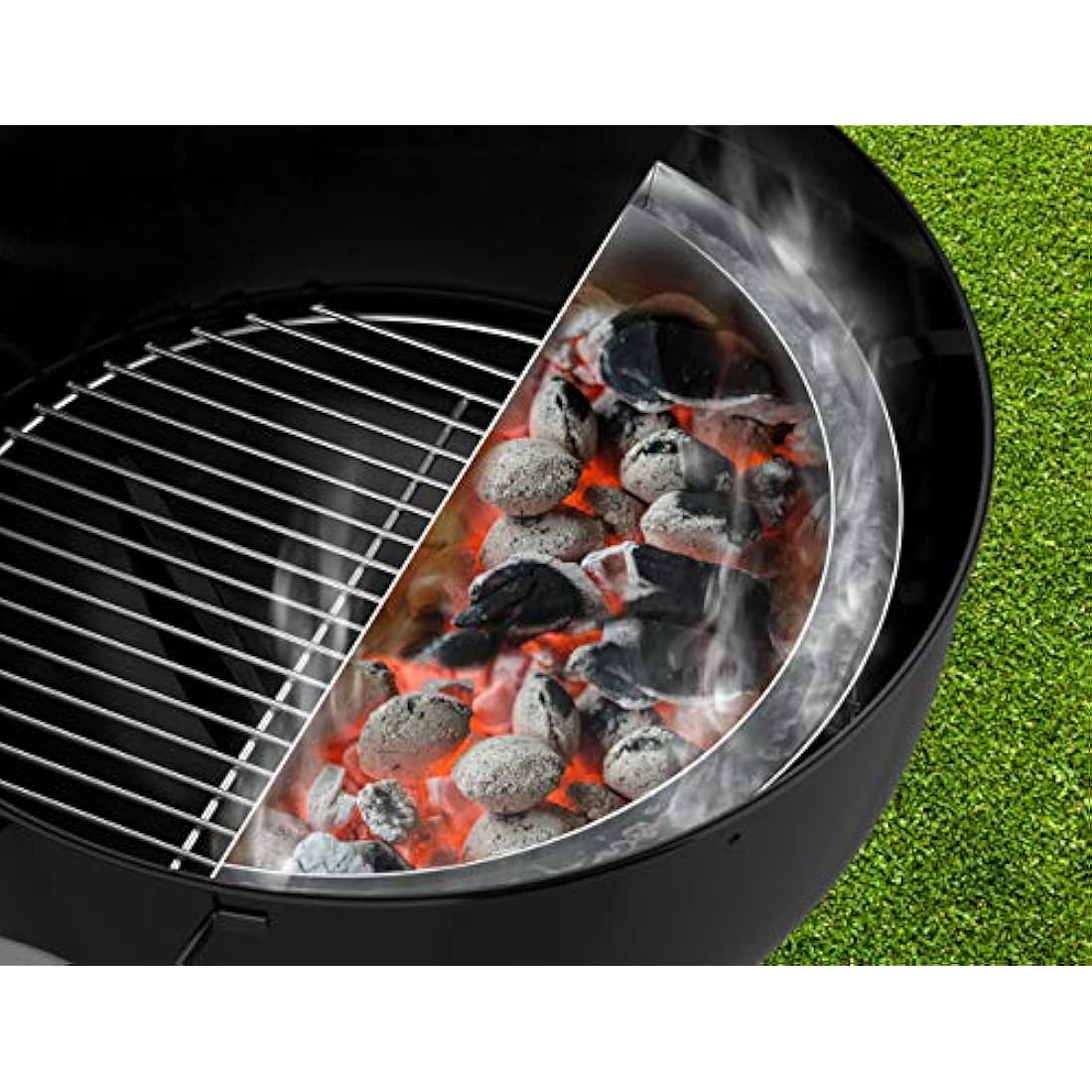Stainless Steel Charcoal Basket for 22-26" Kettle Grills