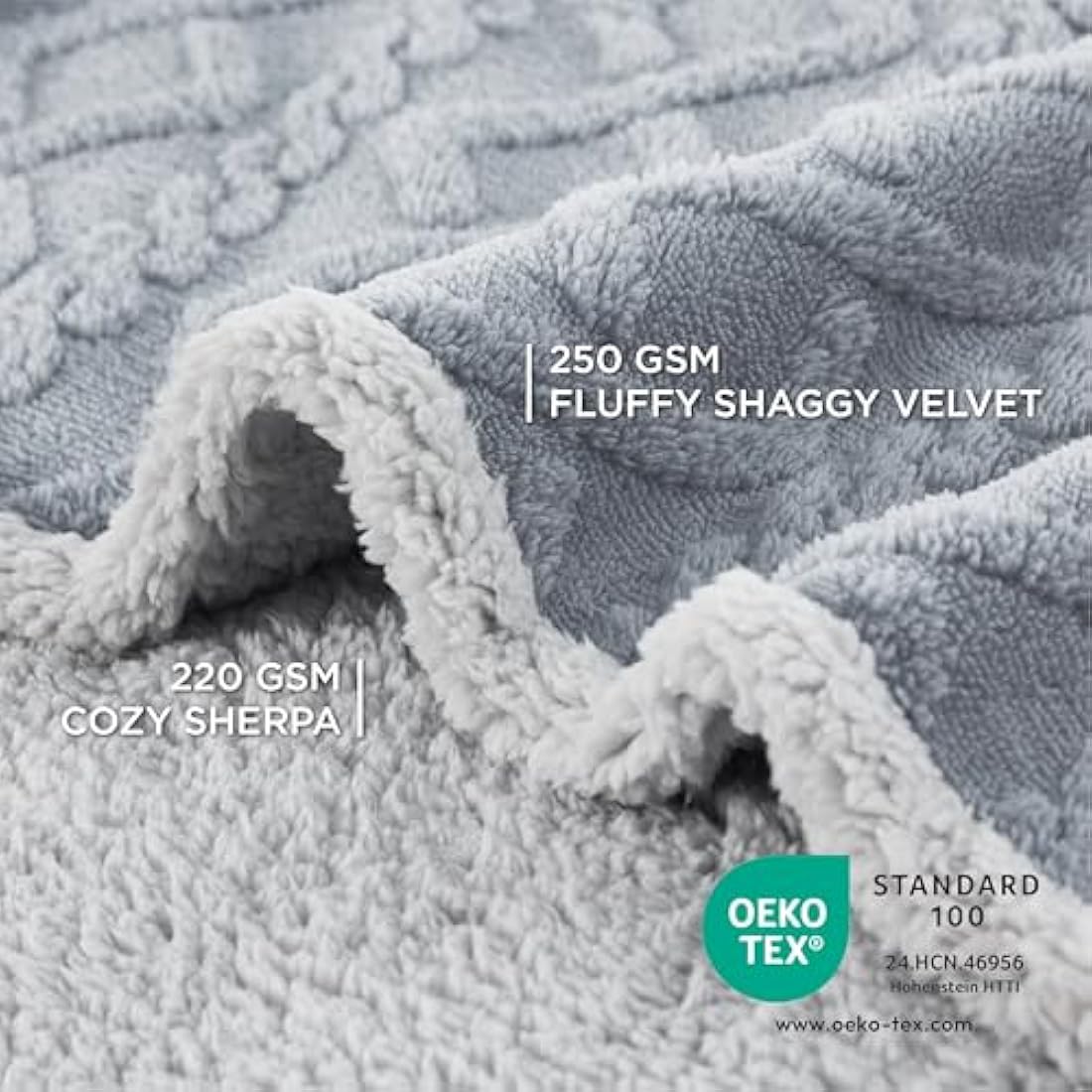 LE SURE Waterproof Dog Blanket – Extra Large Washable Plush Pet Throw