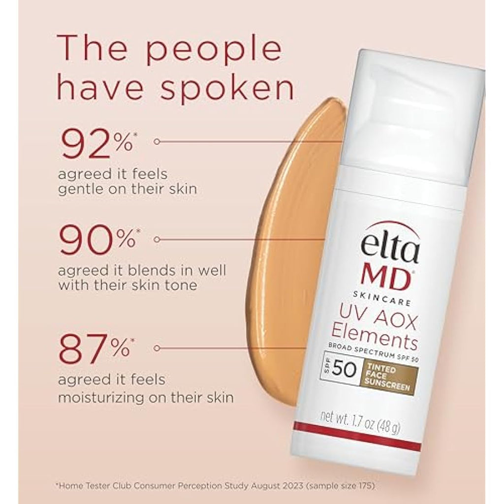 EltaMD UV Elements Tinted Physical Sunscreen SPF 44 with Hyaluronic Acid