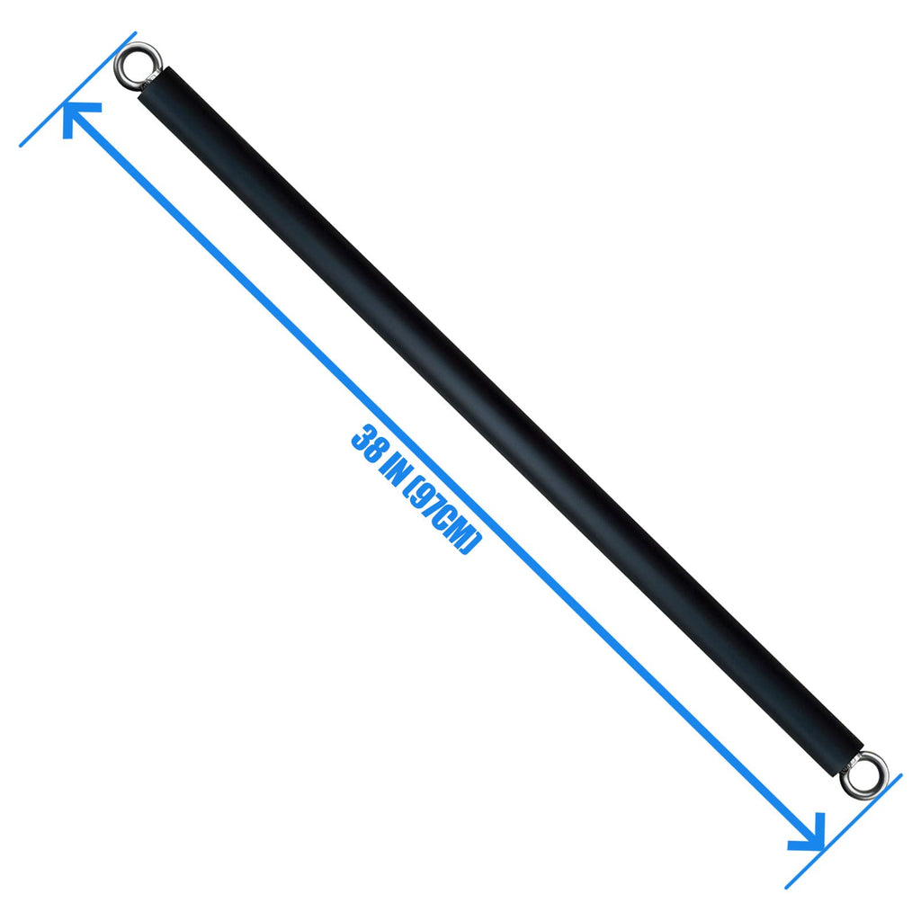 KORIKAHM LAT Pull Down Bar – 38" Steel Straight Cable Attachment