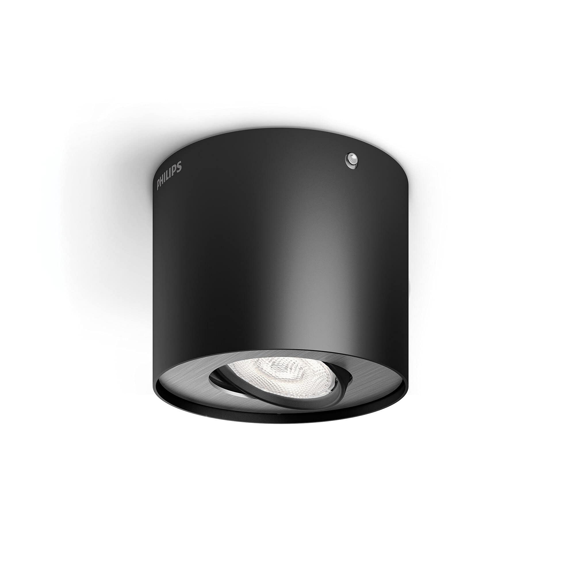 Philips Phase LED Spot Light – Black Metal 4.5W Energy-Efficient