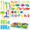 44 Pcs Kids Dough Tools Kit – Modeling Clay Cutters Set