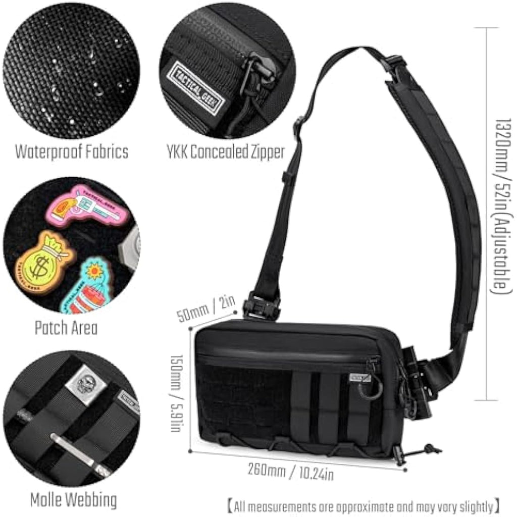 Cache L3 EDC Sling Bag – Lightweight Nylon Tactical Daypack