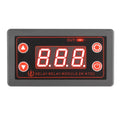VOANZO Delay Module DC 5V-30V Timer Relay with Digital Display Adjustable Delay Timer 0.1s to 999 Minutes Delay Relay Timer Module for Timing Control