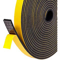 fowong Foam Rubber Seal Tape | Strong Adhesive Weather Stripping | 20M