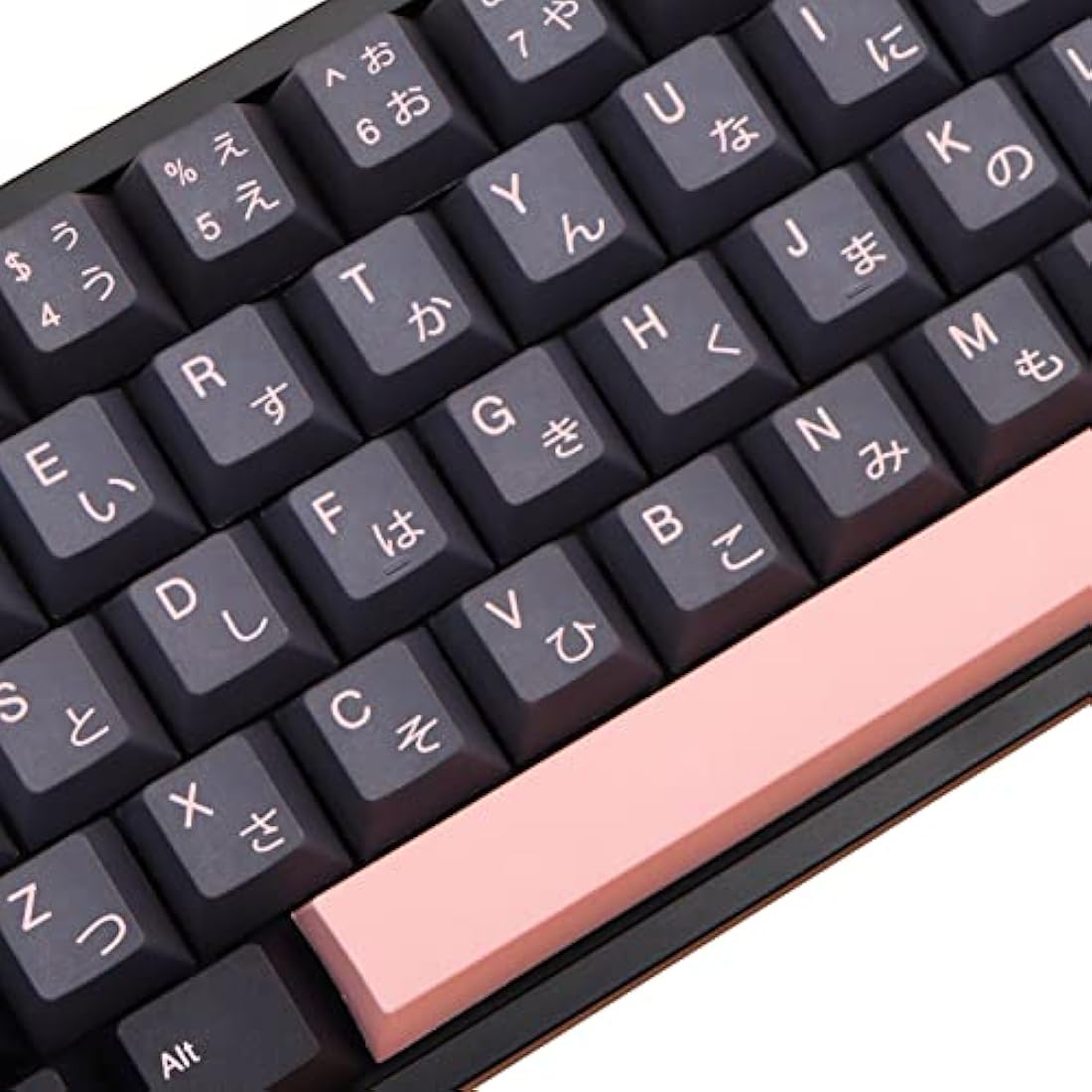 Night Sakura PBT Keycaps - 136 Set Cherry Profile Japanese Style