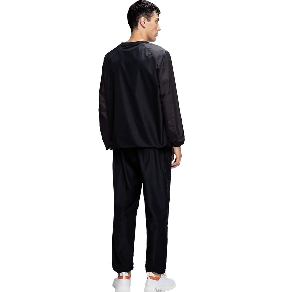HOTSUIT Sauna Suit for Men | Anti-Rip Silver-Heat Sweat Jacket & Pants