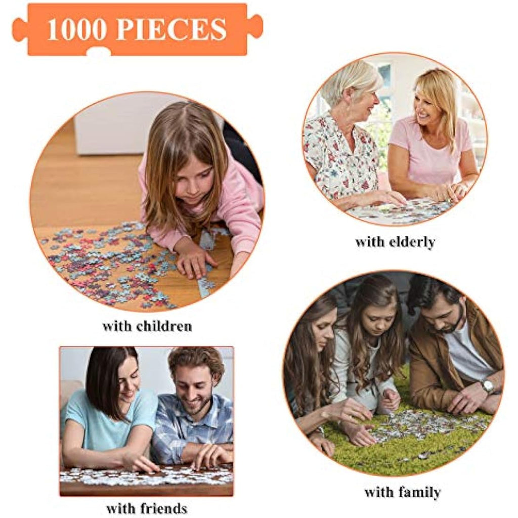 Jolof Store 1000 Piece Animal Jigsaw Puzzle for Adults – 27.6 x 19.7 in