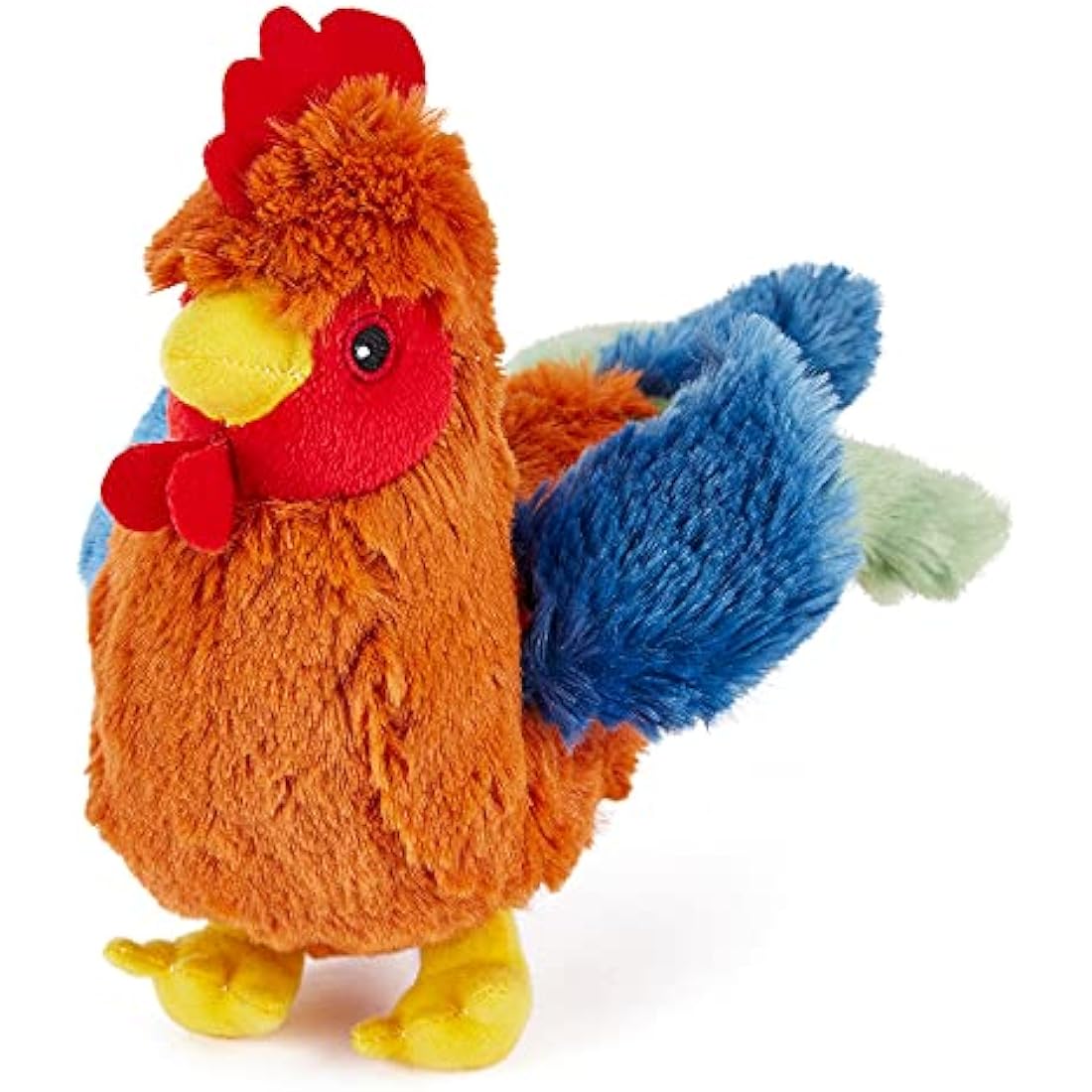 Jolof Store Cockerel Plush Toy – Soft Farm Animal Stuffed Bird (15cm)