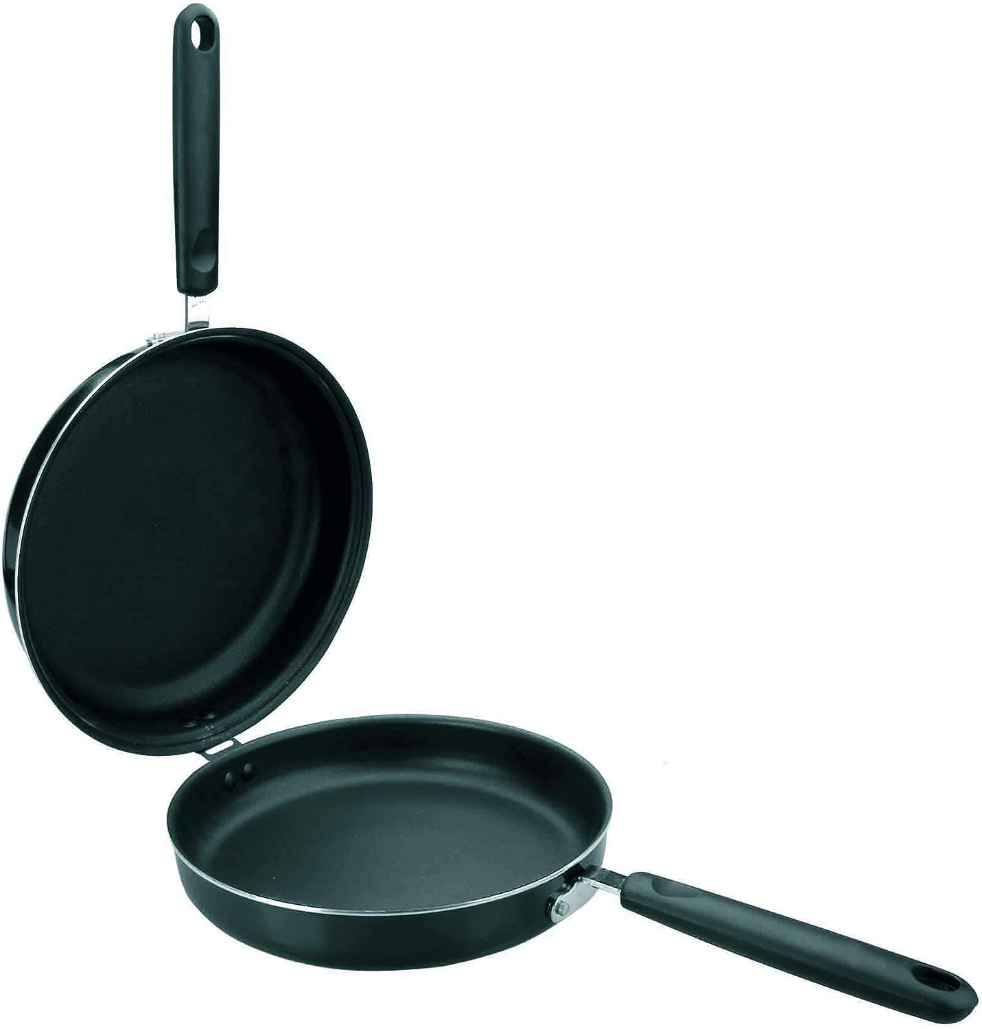 IBILI Indubasic Nonstick Tortilla Pan – Black Aluminium Skillet, 24 cm