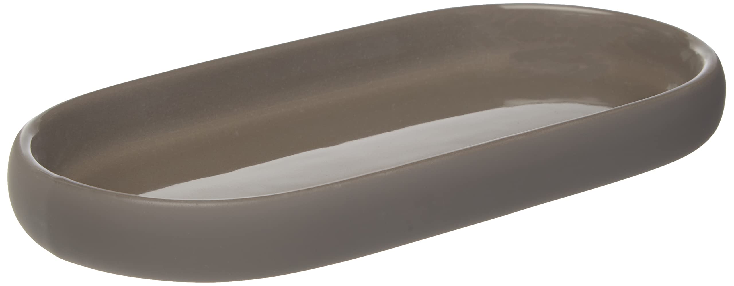 Blomus SONO Ceramic Bathroom Tray – Satellite Grey Vanity Organizer