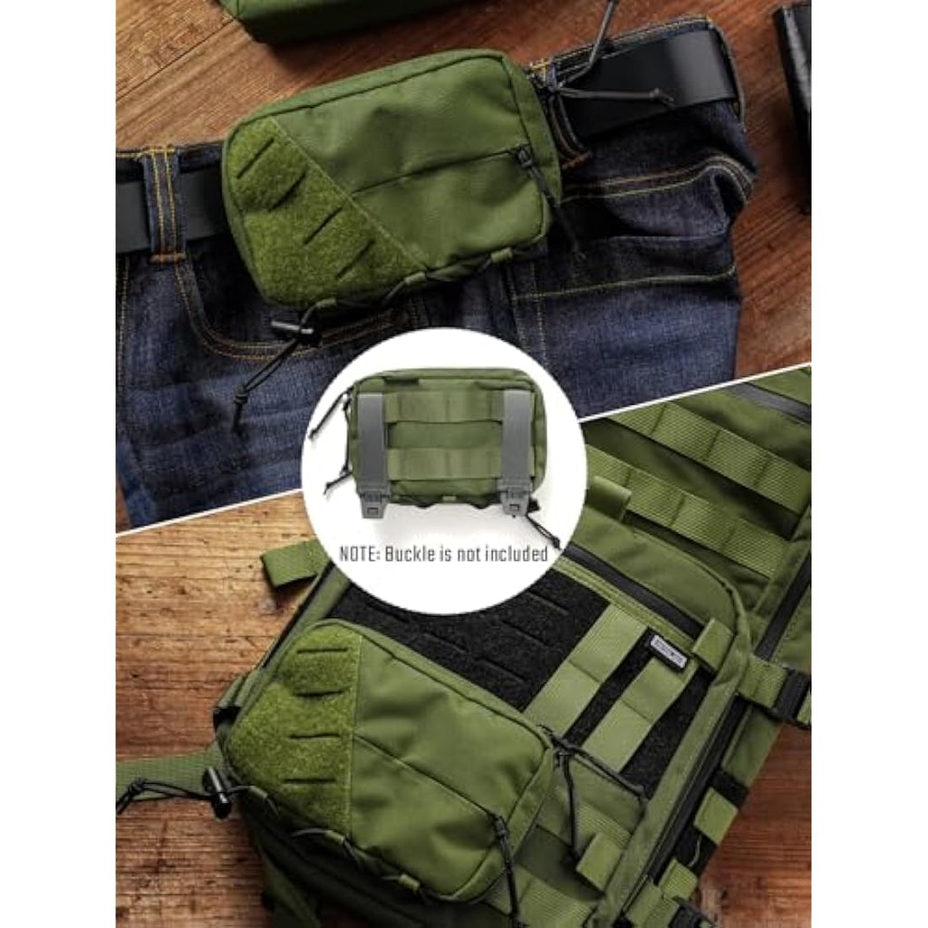 Tactical Geek Block E4.0 EDC Waist Pouch | 500D Nylon Utility Organizer