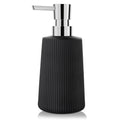 Richenda Matte Black Soap Dispenser | Modern Farmhouse 270ml Bottle