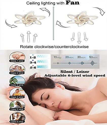 Bossen 67cm Modern LED Ceiling Fan with Light | Dimmable App Control