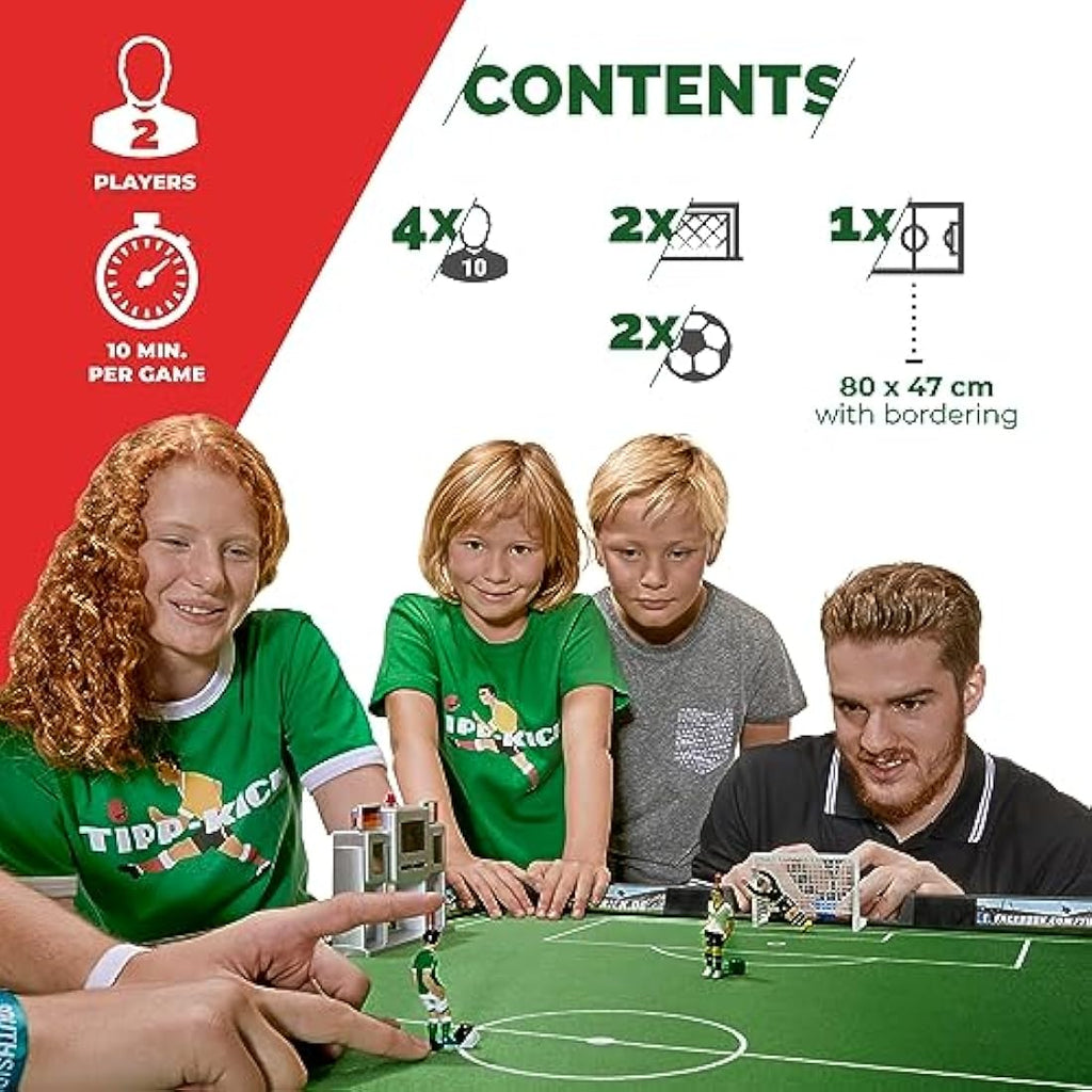 Tipp-Kick Retro Table Soccer Set – 1950s Style Football Game